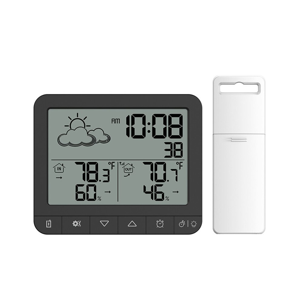Weather Station Indoor Wireless Temperature Hygrometer Electronic Temperature Humidity Gauge Meter Monitor 6031329040693