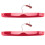 2Pcs Universal Car Motorcycle Red Light 12V 20 LED 3RD High Mount Brake Tail Stop Light 1