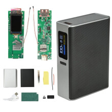 21700 Battery Case DIY Power Bank Kit with 22.5W Fast Charging and Dual USB Interface