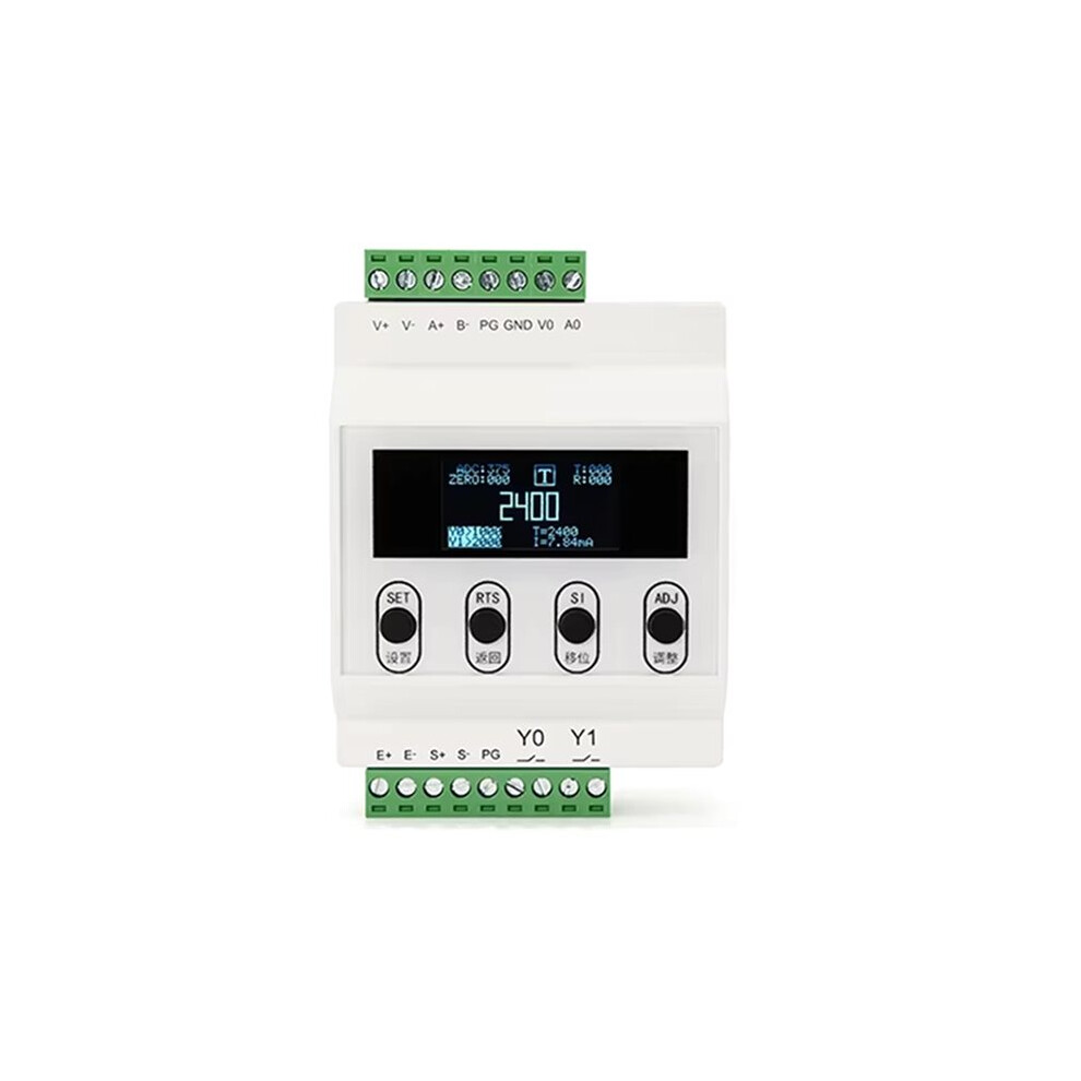 Iot Transmitter Instrument Indicator Display For Load Cell Output 0-20Ma, 0-5V, 0-10V Rs485 Accuracy 0.01G Analog Model 4712272229329
