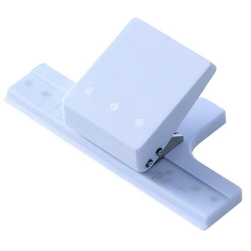 3-Hole Punch Handheld Paper Punch, Small Multi-Function Hole Puncher for Scrapbooking, Paper Crafting,6-Sheet Capacity