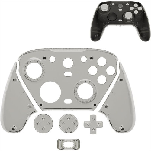 Magnetic Swappable Faceplates for  G7 Pro Controller,Clear Replacement Shell Kit Accessories for  G7 Pro