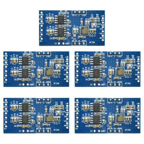 Electronic Volume Adjustment Controller Module Onboard 3W Audio Digital Power Amplifier Board Button to Adjust Sound