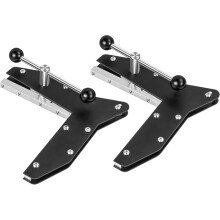 2PCS Miter Clamps for Woodworking, Corner Clamps for Making Window Casing, Door Casing, Picture Frames, Cabinet Trim