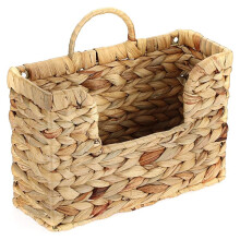 Gourd Vine Woven Wall Hanging Storage Basket Rattan Magazine Rack Home Decor for Living Room Bedroom