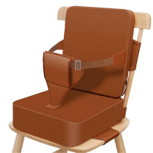 Asiento Elevador para Niños Pequeños para Mesa de Comedor, Silla de Cocina Antideslizante con Respaldo y Correas Ajustables.