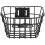 1Pack Iron Bike Basket for Bicycle Front with Storage 8.9x7.7in 4