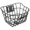 1Pack Iron Bike Basket for Bicycle Front with Storage 8.9x7.7in 5