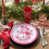 Roze wegwerp kerstbordjes (10 stuks) 4