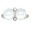For PS Vita 2000 Function Button SELECT START Button Replacement for PSV 2000 Console Button Accessories White 1