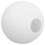 White plastic globe lamp shade pendant cover 2