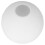 White plastic globe lamp shade pendant cover 5