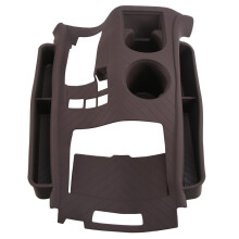 For Sienna Central Console Silicone Protective Mat Cup Holder Mat Interior Modification Accessories Brown