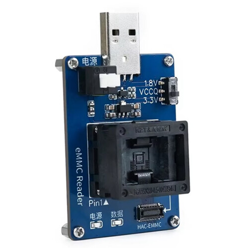 New EMMC Module EMMC Programming for  HAC EMMC Reader Adapter