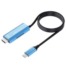 8K 60Hz USB C (Compatibel met  3/4) Naar -Compatibele Adapterkabel, Volledig Functionele Datakabel, 1,8 M