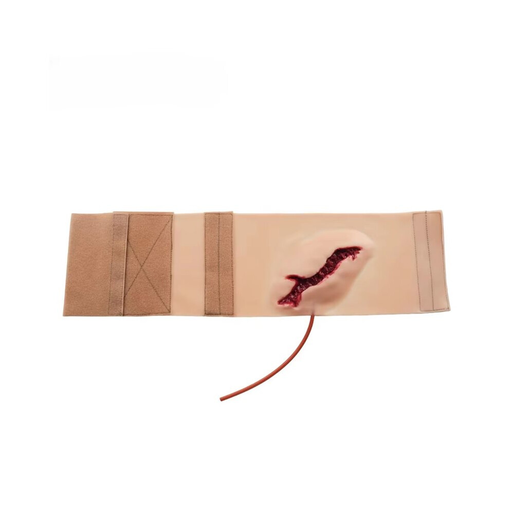 Tlily Wearable Leg Wound Hemostasis Control Model Simulates Wound Practice Model Training Kit Teaching Tool
