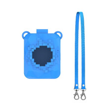 Silicone Case for Bitzee Magicals Digital Pet 2 Washable Shockproof Protective Cover with Lanyard A