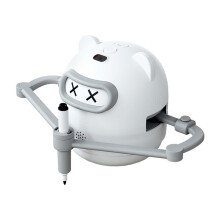 Robô de Pintura Automático Inteligente: Brinquedo Educativo para A Primeira Infância com Cartões e Canetas.