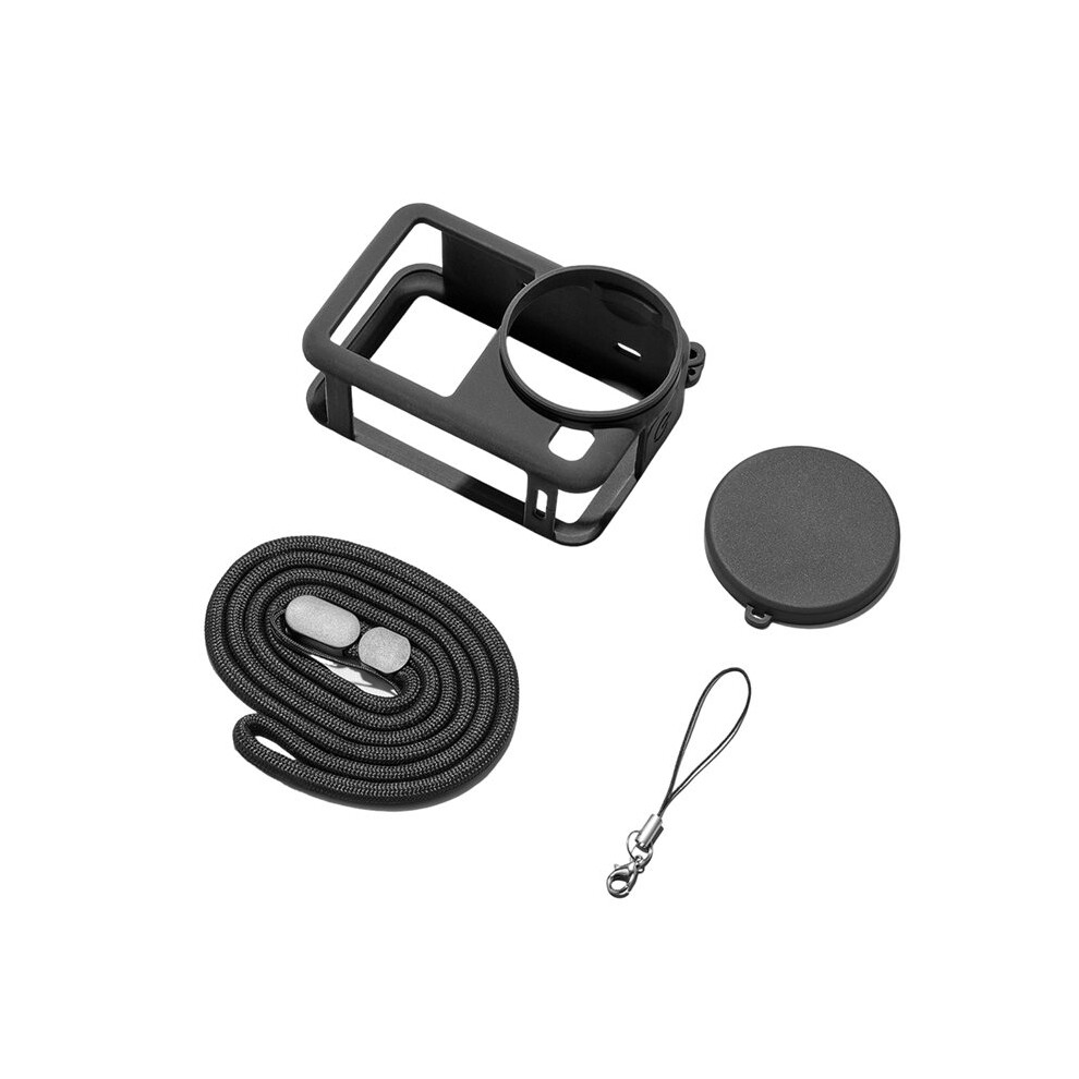 Case For Osmo Action 6 Silicone Cover With Lens Protective Cap Anti-Scratch Protector Shell Accessories 4711076013455