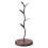 Countertop Mug Tree Stand - Coffee Cup Display & Storage Rack, Kitchen Counter Organizer, Black (Single Row) 1