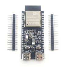 Carte de Développement ESP32 C5, Module WiFi Double Fréquence 2,4 GHz et 5 GHz, Mémoire Flash 4 Mo, WiFi6 CH343, Connecteur Type-C 32 Broches