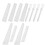 12 Pack Glue Spreader Plastic Smear Plate Scraper Sticks Applicator Tool for Leatherwork Applicator Glue Spreaders 1