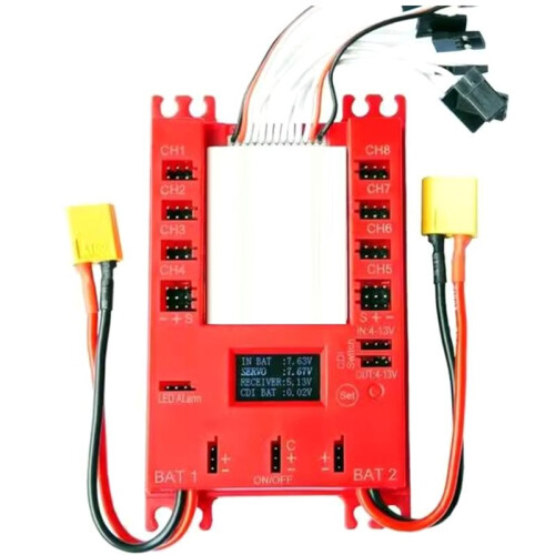 Rccskj 4104  Power DP Pro  Servo Section Board Power Box with BEC / CDI Flameout