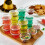 Pahare de plastic ACDANC cu capac, pachet de 50, 3 oz 3