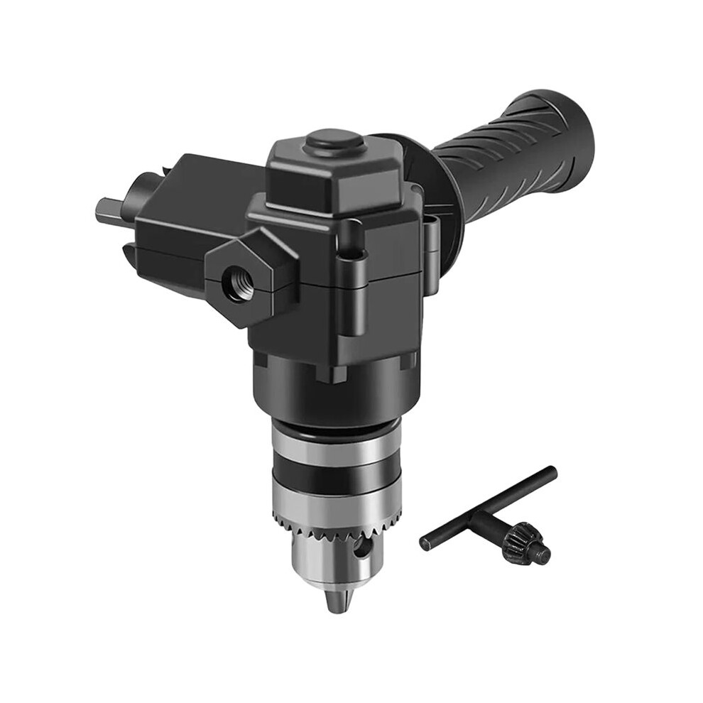 Impact Drill Adapter 90 Three Jaw Chuck Cornerright Angle Bend Extension Chuck Drill Adapter Angle Converter Accessory 6033193016873