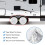 Conjunto de 4 capas protetoras para pneus de RV, capas de roda impermeáveis para pneus de 27 a 29 polegadas, proteção contra sol, chuva e neve – 4