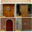 Metal Doorbell Push Button with LED Light Retro Style 4