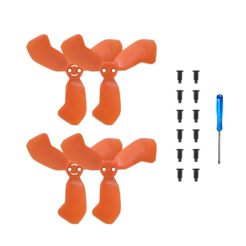 Propellers for  Neo 2 Low Noise  Propellers Quick Release Props Blades for Neo 2 Drone Accessories Orange