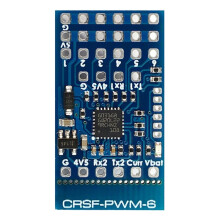 MATEK CRSF-PWM-6/ CRSF-PWM-C/ CRSF-PWM-V10 Converter for FPV RC Drone,Receiver Black Sheep TBS915MHz 2.4GHz