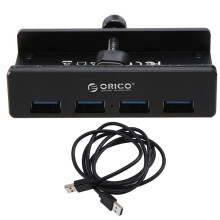 ORICO USB 3.0 HUB 5Gbps Clip Uitbreidingshub Splitter 1 Naar 4 Meerdere Uitbreidingsdock voor Desktop-Pc A