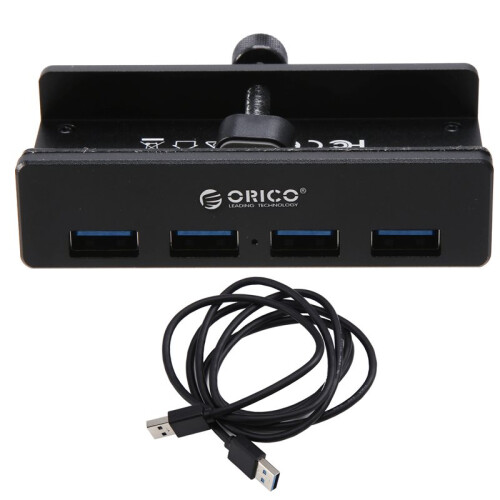 ORICO USB 3.0 HUB 5Gbps Clip Expansion HUB Splitter 1 to 4 Multiple Extend Dock for Desktop PC A
