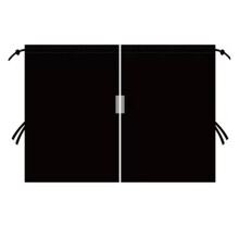 Car Privacy Curtain Retractable Sunshade for Windows, Universal Rear Partition for Taxi, RV