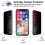 Προστατευτικό οθόνης iPhone11 για προστασία απορρήτου – σκληρυμένο γυαλί, 2 3