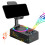 Cell Phone Holder Stand with  Speaker Adjustable Desktop Live Tablet Bracket Support Portable Wireless Speaker 1