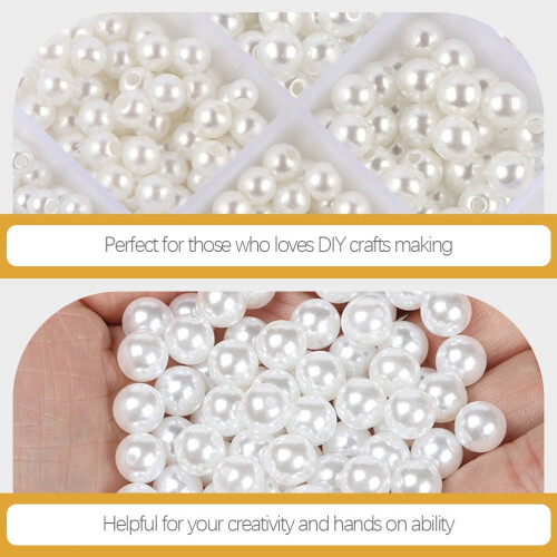 Διάτρητο κολιέ απομίμησης μαργαριταριού DIY κοσμήματα χαλαρές χάντρες υλικό 2