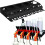 Bottle Storage Rack, Detailing Brush Organizer, SprayBottle Storage Rack, 3/8" Air Tool Holder, for Garage,Workspace 2