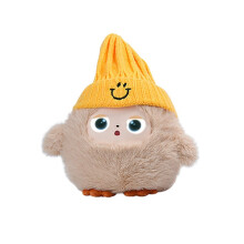 AI Plush Toy W/ Voice&LED Eyes Interactive Companion for Kid/Adult Gift-Ready Rechargeable E-Pet Fun Life W/Tuya