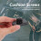 Hemoton motorcycle seat bolt set 1 piece 8
