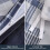 Rustic Duvet Cover Set Blue Beige Queen 3-Piece 7