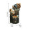 Squirrel Sculpture Solar Water Fountain with LED Lights 2