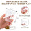 237 ml guldglitterplastmuggar, 100-pack 2