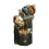 Squirrel Sculpture Solar Water Fountain with LED Lights 3