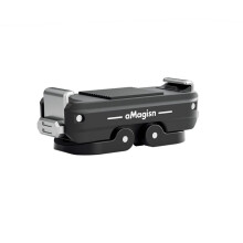 AMAGISN Dwukierunkowy Magnetyczny Uchwyt Szybkozłączny dla / dla Osmo Action 6 Adapter Base Dual Claw Interface Akcesoria