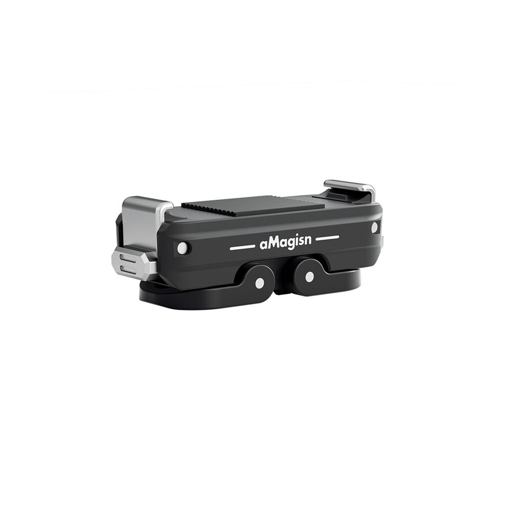 Amagisn Bidirectional Magnetic Quick Release Mount For / Osmo Action 6 Adapter Base Dual Claw Interface Accessories 4711268938191