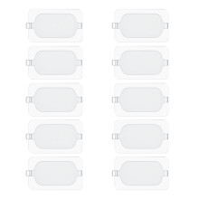 10-Pack for GO 3/GO 3S Sticky Tabs Snap- Design Securely Fixes Single Camera for Shooting
