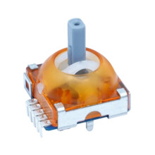 RJ18 TMR Reluctance Joystick Levensduur van 5 Miljoen Cycli Analoge Signaaluitgang 5PIN TMR Joystick GamePad Reparatie Accessoires